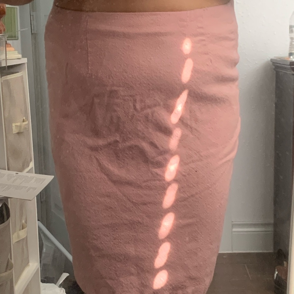 Bubblegum pink Valerie stevens skirt